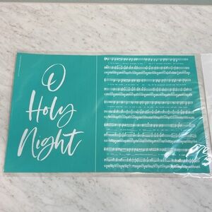 Chalk Couture O Night Divine Silkscreen Stencils NEW